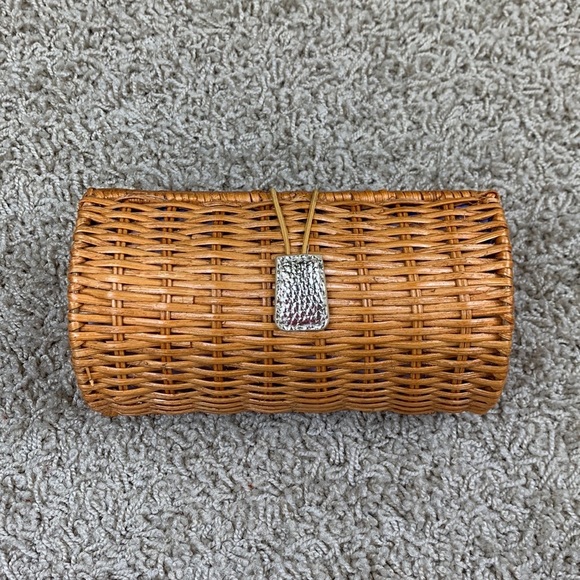 NWT Lilly Pulitzer GWP wicker case boca blue sailabration - Picture 6 of 6